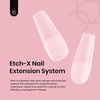 image:imageBeetles Gooseneck Flash Cure Nail Lamp 36 mWcm Cordless UV Nail Lamp Rechargeable 2000mAh Meowgic MilkKitty UV Light for Gel Nails Press on Nails Tips Glue Dryer Smart Sensor DIY Mini Curing Lamps22Coffin Medium 288pcs Etch X Nail Tips