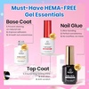 image:imageBeetles Gooseneck Flash Cure Nail Lamp 36 mWcm Cordless UV Nail Lamp Rechargeable 2000mAh Meowgic MilkKitty UV Light for Gel Nails Press on Nails Tips Glue Dryer Smart Sensor DIY Mini Curing Lamps91 Almond Short 288pcs HemaFree Nail Kit