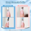 image:imageBeetles Nail Art Brushes 31pcs and Blooming Gel Set Clear UV LED Aura Nails Gel Polish for Spreading Effect Marble Natural Stone Watercolor Floral Print Soak Off Dotting Tools Nail Art Pens1Pcs French Tip Oblique Head Gel Nail Design Pen