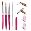 image:imageBeetles Nail Art Brushes 31pcs and Blooming Gel Set Clear UV LED Aura Nails Gel Polish for Spreading Effect Marble Natural Stone Watercolor Floral Print Soak Off Dotting Tools Nail Art Pens1Acrylic Nail Brush 3pcs