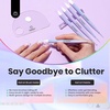 image:imageBeetles Nail Art Brushes 31pcs and Blooming Gel Set Clear UV LED Aura Nails Gel Polish for Spreading Effect Marble Natural Stone Watercolor Floral Print Soak Off Dotting Tools Nail Art PensNail Art Sculpture Pen 5 Pcs