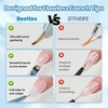 image:imageBeetles Nail Art Brushes 31pcs and Blooming Gel Set Clear UV LED Aura Nails Gel Polish for Spreading Effect Marble Natural Stone Watercolor Floral Print Soak Off Dotting Tools Nail Art Pens1Pcs French Tip Oblique Head Gel Nail Design Pen