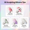 image:imageBeetles Nail Art Brushes 31pcs and Blooming Gel Set Clear UV LED Aura Nails Gel Polish for Spreading Effect Marble Natural Stone Watercolor Floral Print Soak Off Dotting Tools Nail Art Pens15PCS Nail Art Dotting Tools3D Nail Gel