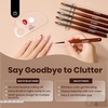 image:imageBeetles Nail Art Brushes 31pcs and Blooming Gel Set Clear UV LED Aura Nails Gel Polish for Spreading Effect Marble Natural Stone Watercolor Floral Print Soak Off Dotting Tools Nail Art Pens016Pcs Elegant Nail Art Brushes
