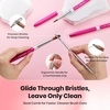 image:imageBeetles Nail Art Brushes 31pcs and Blooming Gel Set Clear UV LED Aura Nails Gel Polish for Spreading Effect Marble Natural Stone Watercolor Floral Print Soak Off Dotting Tools Nail Art Pens1Acrylic Nail Brush 3pcs