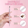 image:imageBeetles Nail Art Brushes 31pcs and Blooming Gel Set Clear UV LED Aura Nails Gel Polish for Spreading Effect Marble Natural Stone Watercolor Floral Print Soak Off Dotting Tools Nail Art Pens1Pcs Builder DoubleEnded Gel Nail Art Design Pen