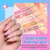 image:imageBeetles Nail Art Brushes 31pcs and Blooming Gel Set Clear UV LED Aura Nails Gel Polish for Spreading Effect Marble Natural Stone Watercolor Floral Print Soak Off Dotting Tools Nail Art Pens031pcs Nail Art Brush Set