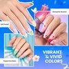 image:imageBeetles Nail Blooming Gel 2 Pcs 15ml Clear Uv Led Nail Diy Design with Beetles 110 PCS Gel Nail Polish Set 100 Colors Infinite Inspiration All Season
