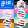 image:imageBeetles Nail Blooming Gel 2 Pcs 15ml Clear Uv Led Nail Diy Design with Beetles 110 PCS Gel Nail Polish Set 100 Colors Infinite Inspiration All Season
