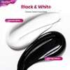 image:imageBeetles PRO Black amp White Painting Gel for Nail Art  2PCS Black White Gel Paint for Nails Art with 10mm Liner Brush UV Light Cure for Flora Patterns or French Nail Salon and Home DIY
