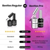 image:imageBeetles PRO FIRMET Hard Gel for Nails HEMAFree amp TPOFree amp Low HeatClear Builder Nail Gel for Building CCurve Apex amp ExtensionsPros Salon Quality 04oz20ml White