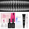 image:imageBeetles Tipex Instant Apex Nail Tips Kit  Stiletto Medium with Tipex Nail Glue Dehydrator Primer amp Beetles Tipex Lite PreBuilt Apex Nail Tips Stiletto Medium16 Sizes 96pcs