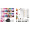 image:imageBeetles 100 Colors Gel Nail Polish Set 119 PCS Kit All Season Cat Eye Pink Blue Jelly with 31pcs Nail Art Brushes Dotting Tools Pens Dust Brush Striping Liner Fingernaill