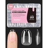 5-Oval Short 288pcs (Etch X Nail Tips)