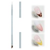 1Pcs French Tip Oblique Head Gel Nail Design Pen