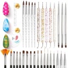 0-31pcs Nail Art Brush Set