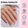 image:imageBeetles Gel Nail Kit FlatX Almond Medium 320pcs 16 Sizes Nail Tips 20g Nail Glue HandFree10ml Glue Remover 75ml Base Gel amp Top Coat Mini Lamp Acrylic Press On Nail Extension DIY at Home21 Almond Short 320pcs HandFree GlueRemover