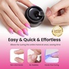 image:imageBeetles Gel Nail Kit FlatX Almond Medium 320pcs 16 Sizes Nail Tips 20g Nail Glue HandFree10ml Glue Remover 75ml Base Gel amp Top Coat Mini Lamp Acrylic Press On Nail Extension DIY at Home11 Almond Short 320pcs Solid GlueRemover Kit
