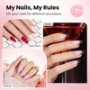 image:imageBeetles Gel Nail Tips Easy Nail Extension Preshaped Medium Coffin Nail Tips 12 Sizes 288Pcs Gelly Tips Clear Press on Nail Tips Full Cover False Nails Gifts for Girls Women42Almond Medium 160pcsHalf Matte Nail Tips