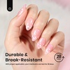 image:imageBeetles Gel Nail Tips Easy Nail Extension Preshaped Medium Coffin Nail Tips 12 Sizes 288Pcs Gelly Tips Clear Press on Nail Tips Full Cover False Nails Gifts for Girls Women11Almond Short 288pcsFull Matte Nail Tips