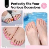 image:imageBeetles Gel Nail Tips Easy Nail Extension Preshaped Medium Coffin Nail Tips 12 Sizes 288Pcs Gelly Tips Clear Press on Nail Tips Full Cover False Nails Gifts for Girls Women61Square Short 180pcs Toe Nail Tips