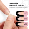 image:imageBeetles Gel Nail Tips Easy Nail Extension Preshaped Medium Coffin Nail Tips 12 Sizes 288Pcs Gelly Tips Clear Press on Nail Tips Full Cover False Nails Gifts for Girls Women11Almond Short 288pcsFull Matte Nail Tips