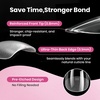image:imageBeetles Gel Nail Tips Easy Nail Extension Preshaped Medium Coffin Nail Tips 12 Sizes 288Pcs Gelly Tips Clear Press on Nail Tips Full Cover False Nails Gifts for Girls Women43Almond Medium 160pcsHalf Matte Nail Tips