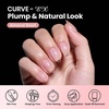 image:imageBeetles Gel Nail Tips Easy Nail Extension Preshaped Medium Coffin Nail Tips 12 Sizes 288Pcs Gelly Tips Clear Press on Nail Tips Full Cover False Nails Gifts for Girls Women41Almond Short 160pcsHalf Matte Nail Tips