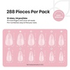 image:imageBeetles Gel Nail Tips Easy Nail Extension Preshaped Medium Coffin Nail Tips 12 Sizes 288Pcs Gelly Tips Clear Press on Nail Tips Full Cover False Nails Gifts for Girls Women12Almond Medium 288pcsFull Matte Nail Tips