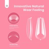 image:imageBeetles Gel Nail Tips Easy Nail Extension Preshaped Medium Coffin Nail Tips 12 Sizes 288Pcs Gelly Tips Clear Press on Nail Tips Full Cover False Nails Gifts for Girls Women31Medium Coffin 288Pcs Clear Nail Tips
