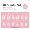 image:imageBeetles Gel Nail Tips Easy Nail Extension Preshaped Medium Coffin Nail Tips 12 Sizes 288Pcs Gelly Tips Clear Press on Nail Tips Full Cover False Nails Gifts for Girls Women11Almond Short 288pcsFull Matte Nail Tips