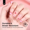 image:imageBeetles Gel Nail Tips Easy Nail Extension Preshaped Medium Coffin Nail Tips 12 Sizes 288Pcs Gelly Tips Clear Press on Nail Tips Full Cover False Nails Gifts for Girls Women13Square Short 288pcsFull Matte Nail Tips