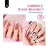 image:imageBeetles Gel Nail Tips Easy Nail Extension Preshaped Medium Coffin Nail Tips 12 Sizes 288Pcs Gelly Tips Clear Press on Nail Tips Full Cover False Nails Gifts for Girls Women31Medium Coffin 288Pcs Clear Nail Tips