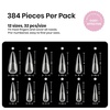 image:imageBeetles Gel Nail Tips EtchX Square Medium 384pcs 12 Sizes PreEtched Half Matte Full Cover Soft Gel Nail Tips Press on False Nail Extension Acrylic Fake Nails Easy DIY Salon Art51Stiletto Medium 384pcs EtchX Nail Tips