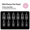 image:imageBeetles Gel Nail Tips EtchX Square Medium 384pcs 12 Sizes PreEtched Half Matte Full Cover Soft Gel Nail Tips Press on False Nail Extension Acrylic Fake Nails Easy DIY Salon Art32Coffin Medium 384pcs EtchX Nail Tips