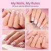 image:imageBeetles Gel Nail Tips EtchX Square Medium 384pcs 12 Sizes PreEtched Half Matte Full Cover Soft Gel Nail Tips Press on False Nail Extension Acrylic Fake Nails Easy DIY Salon Art21Square Extra Short 384pcs EtchX Nail Tips