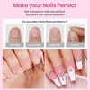 image:imageBeetles Gel Nail Tips EtchX Square Medium 384pcs 12 Sizes PreEtched Half Matte Full Cover Soft Gel Nail Tips Press on False Nail Extension Acrylic Fake Nails Easy DIY Salon Art33Coffin Long 384pcs EtchX Nail Tips