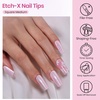 image:imageBeetles Gel Nail Tips EtchX Square Medium 384pcs 12 Sizes PreEtched Half Matte Full Cover Soft Gel Nail Tips Press on False Nail Extension Acrylic Fake Nails Easy DIY Salon Art23Square Medium 384pcs EtchX Nail Tips
