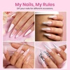 image:imageBeetles Gel Nail Tips EtchX Square Medium 384pcs 12 Sizes PreEtched Half Matte Full Cover Soft Gel Nail Tips Press on False Nail Extension Acrylic Fake Nails Easy DIY Salon Art51Stiletto Medium 384pcs EtchX Nail Tips