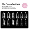 image:imageBeetles Gel Nail Tips EtchX Square Medium 384pcs 12 Sizes PreEtched Half Matte Full Cover Soft Gel Nail Tips Press on False Nail Extension Acrylic Fake Nails Easy DIY Salon Art23Square Medium 384pcs EtchX Nail Tips