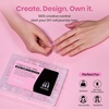 image:imageBeetles Gel Nail Tips EtchX Square Medium 384pcs 12 Sizes PreEtched Half Matte Full Cover Soft Gel Nail Tips Press on False Nail Extension Acrylic Fake Nails Easy DIY Salon Art41Oval Short 384pcs EtchX Nail Tips