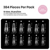image:imageBeetles Gel Nail Tips EtchX Square Medium 384pcs 12 Sizes PreEtched Half Matte Full Cover Soft Gel Nail Tips Press on False Nail Extension Acrylic Fake Nails Easy DIY Salon Art33Coffin Long 384pcs EtchX Nail Tips