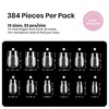 image:imageBeetles Gel Nail Tips EtchX Square Medium 384pcs 12 Sizes PreEtched Half Matte Full Cover Soft Gel Nail Tips Press on False Nail Extension Acrylic Fake Nails Easy DIY Salon Art21Square Extra Short 384pcs EtchX Nail Tips