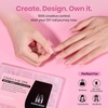 image:imageBeetles Gel Nail Tips EtchX Square Medium 384pcs 12 Sizes PreEtched Half Matte Full Cover Soft Gel Nail Tips Press on False Nail Extension Acrylic Fake Nails Easy DIY Salon Art13Almond Medium 384pcs EtchX Nail Tips
