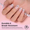 image:imageBeetles Gel Nail Tips EtchX Square Medium 384pcs 12 Sizes PreEtched Half Matte Full Cover Soft Gel Nail Tips Press on False Nail Extension Acrylic Fake Nails Easy DIY Salon Art12Almond Short 384pcs EtchX Nail Tips
