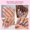image:imageBeetles Gel Nail Tips EtchX Square Medium 384pcs 12 Sizes PreEtched Half Matte Full Cover Soft Gel Nail Tips Press on False Nail Extension Acrylic Fake Nails Easy DIY Salon Art12Almond Short 384pcs EtchX Nail Tips