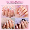 image:imageBeetles Gel Nail Tips EtchX Square Medium 384pcs 12 Sizes PreEtched Half Matte Full Cover Soft Gel Nail Tips Press on False Nail Extension Acrylic Fake Nails Easy DIY Salon Art32Coffin Medium 384pcs EtchX Nail Tips